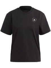 REGL T-SHIRT HR9170 BLACK ADIDAS BY STELLA MCCARTNEY
