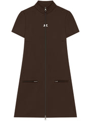 INTERLOCK TRACKSUIT MINI DRESS 325JR0686JS0250 1983 COURREGES