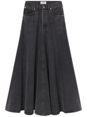 ODIN SKIRT IN SYMBOLIC A30691818 SYBL AGOLDE