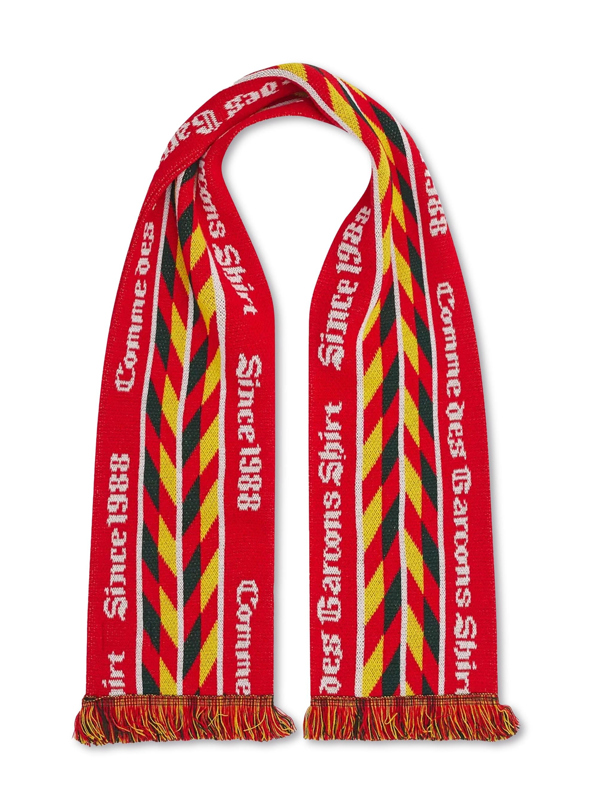 小物 COMME des GARCONS - Slogan Stripe Scarf COMME DES GARCONS Scarf – HopenClo