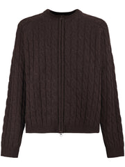 EDITOR ZIP SWEATER M325066 BROWN MFPEN