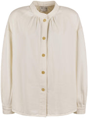 FLUID COTTON BULL BOHEMIAN OVERSHIRT 14035 F48A0219 FORTE FORTE