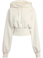 CROP HOODIE KA0640 ALMMIL ADIDAS BY STELLA MCCARTNEY