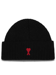 RED ADC BEANIE BFUHA116 018009 AMI PARIS 