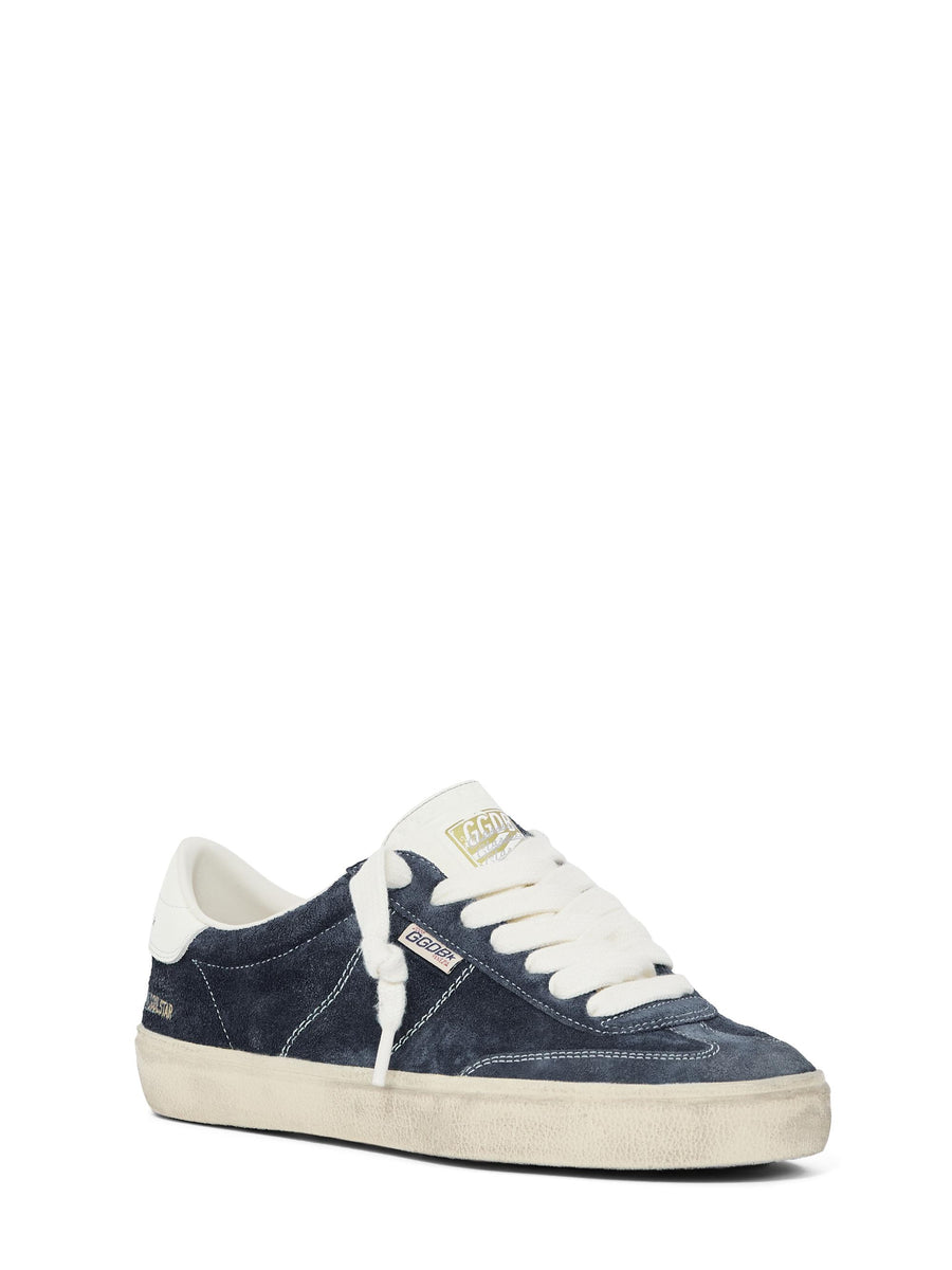 SOUL STAR SUEDE UPPER  LEATHER TONGUE AND  HEEL GMF00464 F00759950857 GOLDEN GOOSE 