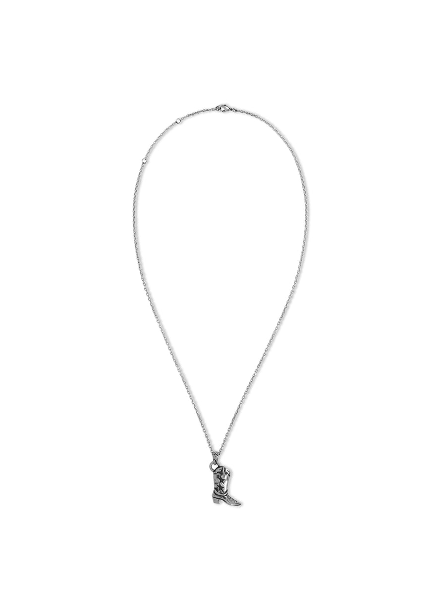 BOOT NECKLACE 106401001 SILVER TWOJEYS 