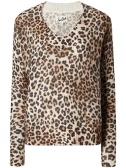 ELARA PRINT MOHAIR SAND LEOPARD 19 ELA0002 TEX000100474I MC2 SAINT BARTH 