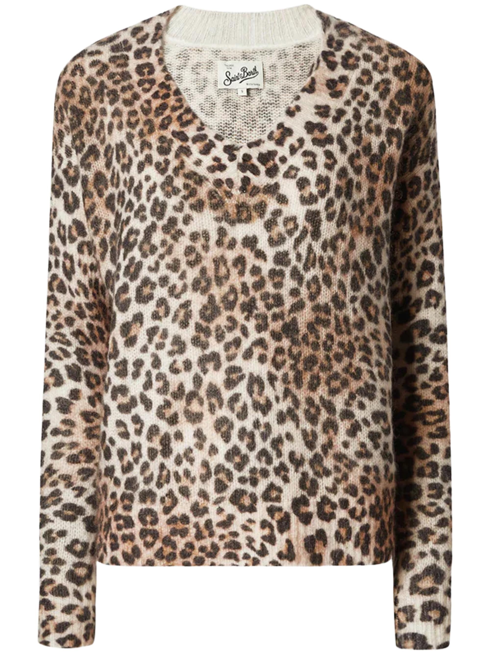 ELARA STAMPA MOHAIR SABBIA LEOPARDO 19