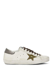 SUPER-STAR LEATHER UPPER AND TOE COCCO PRINT STAR LAMINATED HEEL GMF00101 F00751683112 GOLDEN GOOSE 