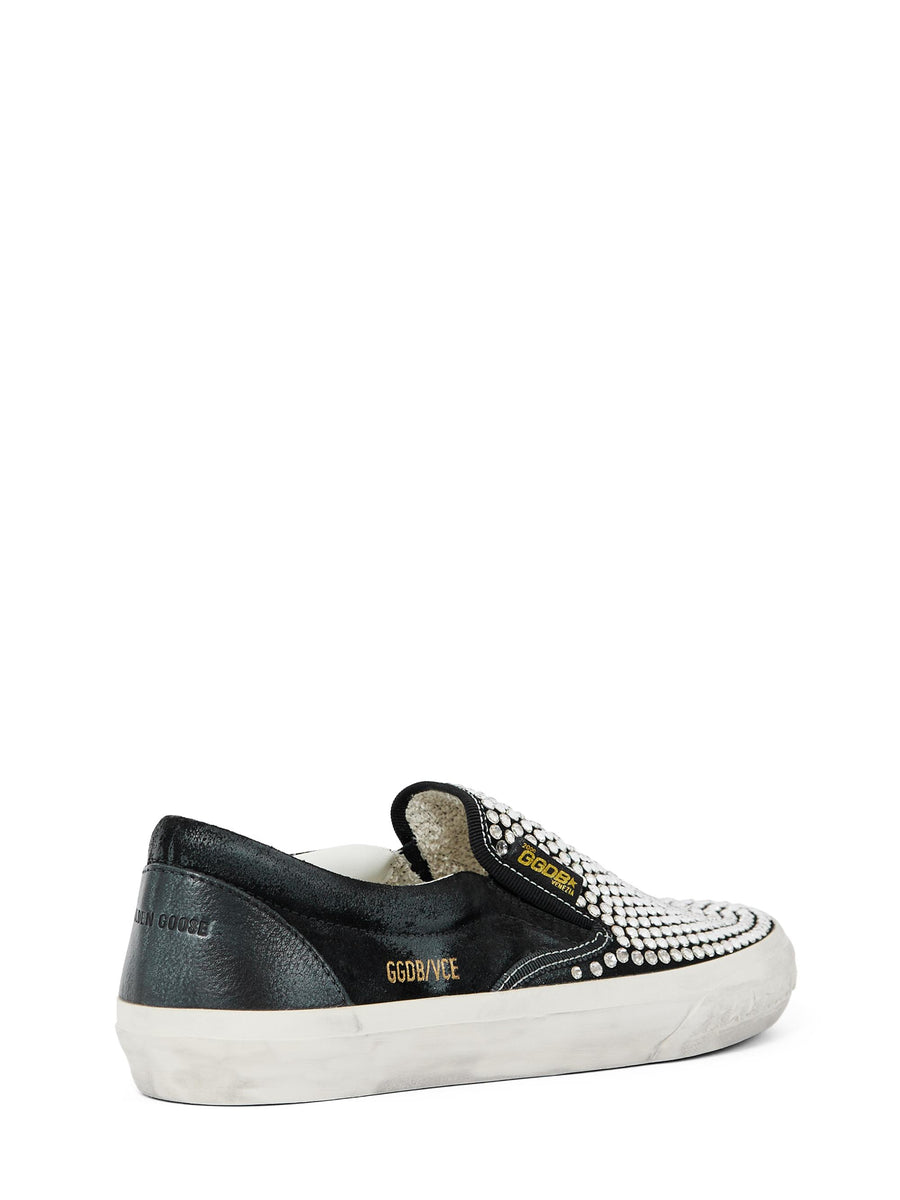 VCE SUEDE UPPER WITH HOTFIX LEATHER SPUR GWF00306 F00752790100 GOLDEN GOOSE 