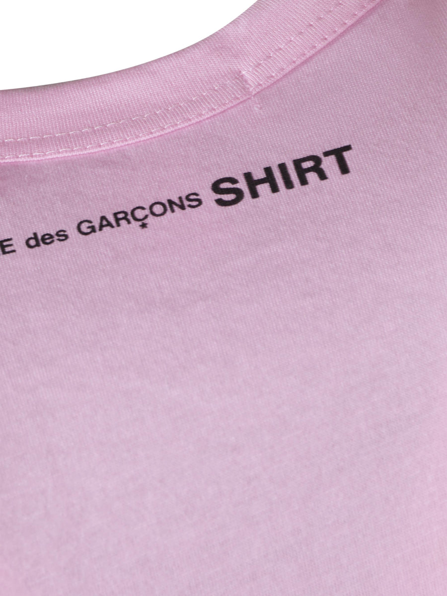  FOT024 051PINK COMME DES GARCONS SHIRT 