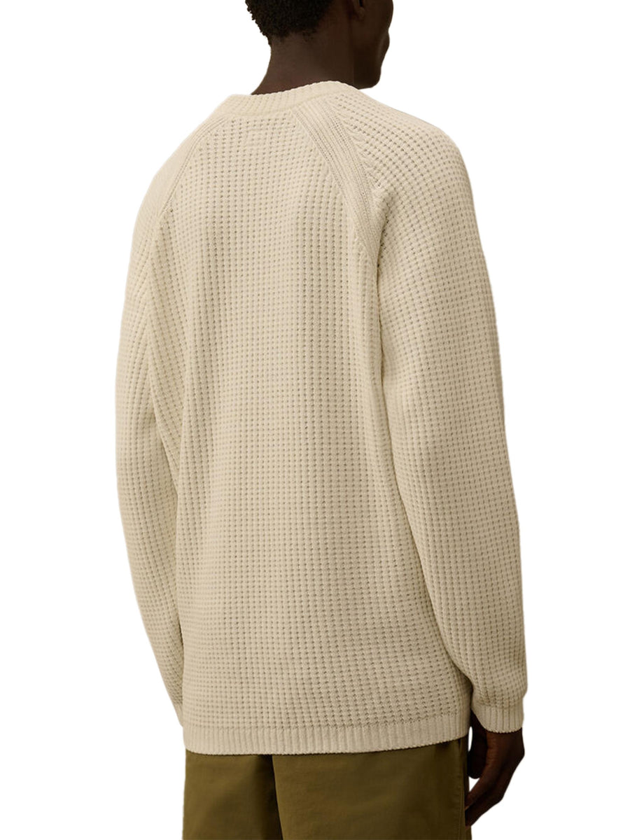 KNITWEAR CREWNECK IN CHENILLE COTTON CMKN023A005558G 103 CP COMPANY 