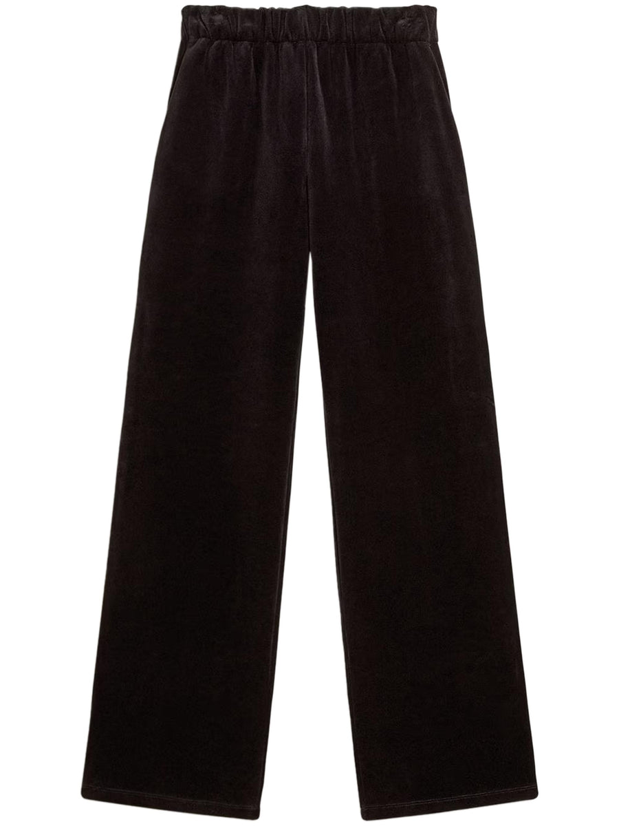 W'S JOGGING WIDE LEG FRENCH POCKETS DOUBLE CHENILLE JERSEY  WITH LABEL GWP02326 P00212990100 GOLDEN GOOSE 