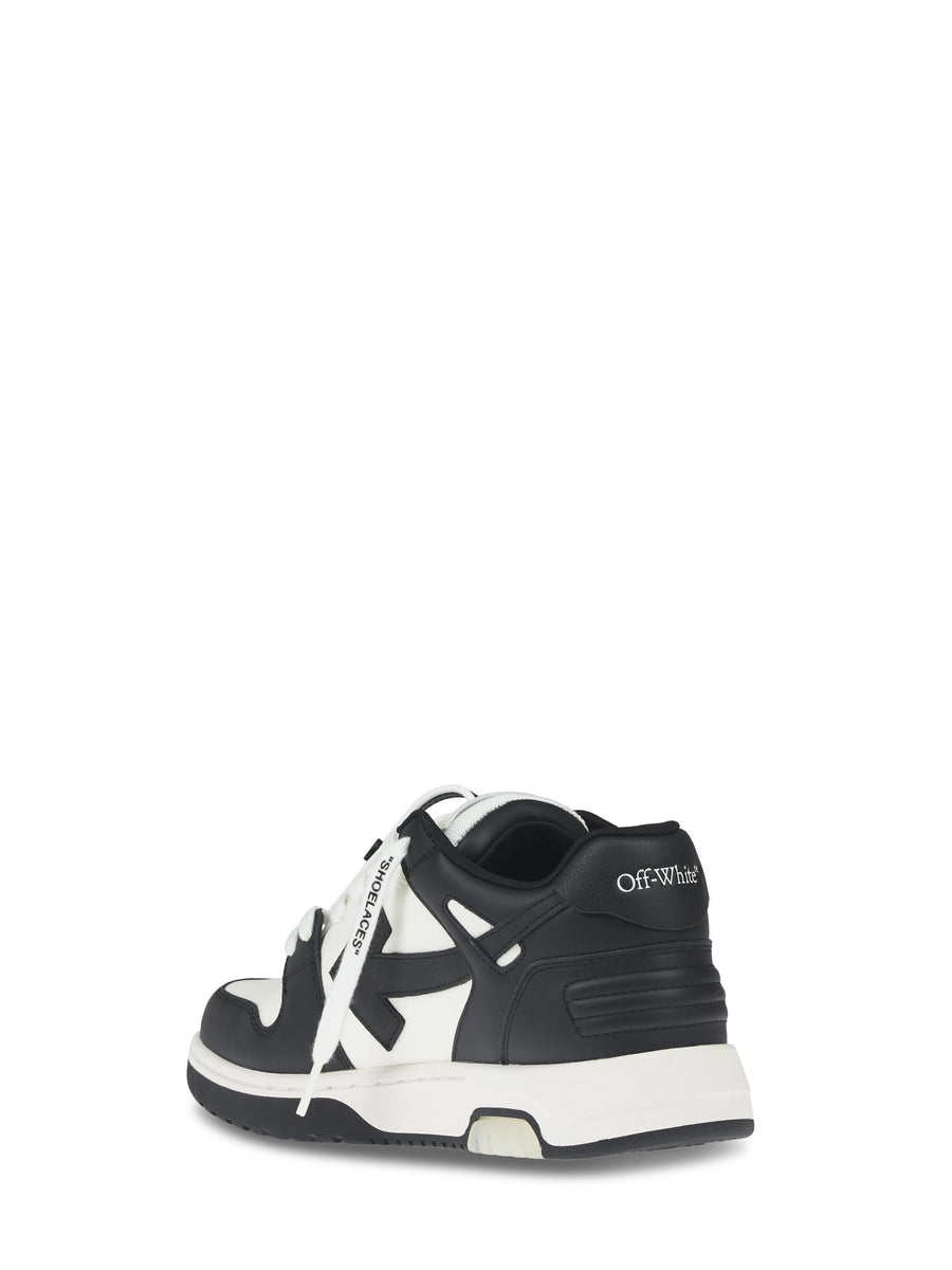 OUT OF OFFICE CALF LEATHER WHITE BLACK OMIA189C99LEA0070110  OFF-WHITE 