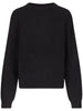 TRISTAN LOOSE FIT SWEATER TRISTAN BLACK LOULOU STUDIO 
