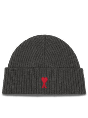 RED ADC BEANIE BFUHA116 018084 AMI PARIS 