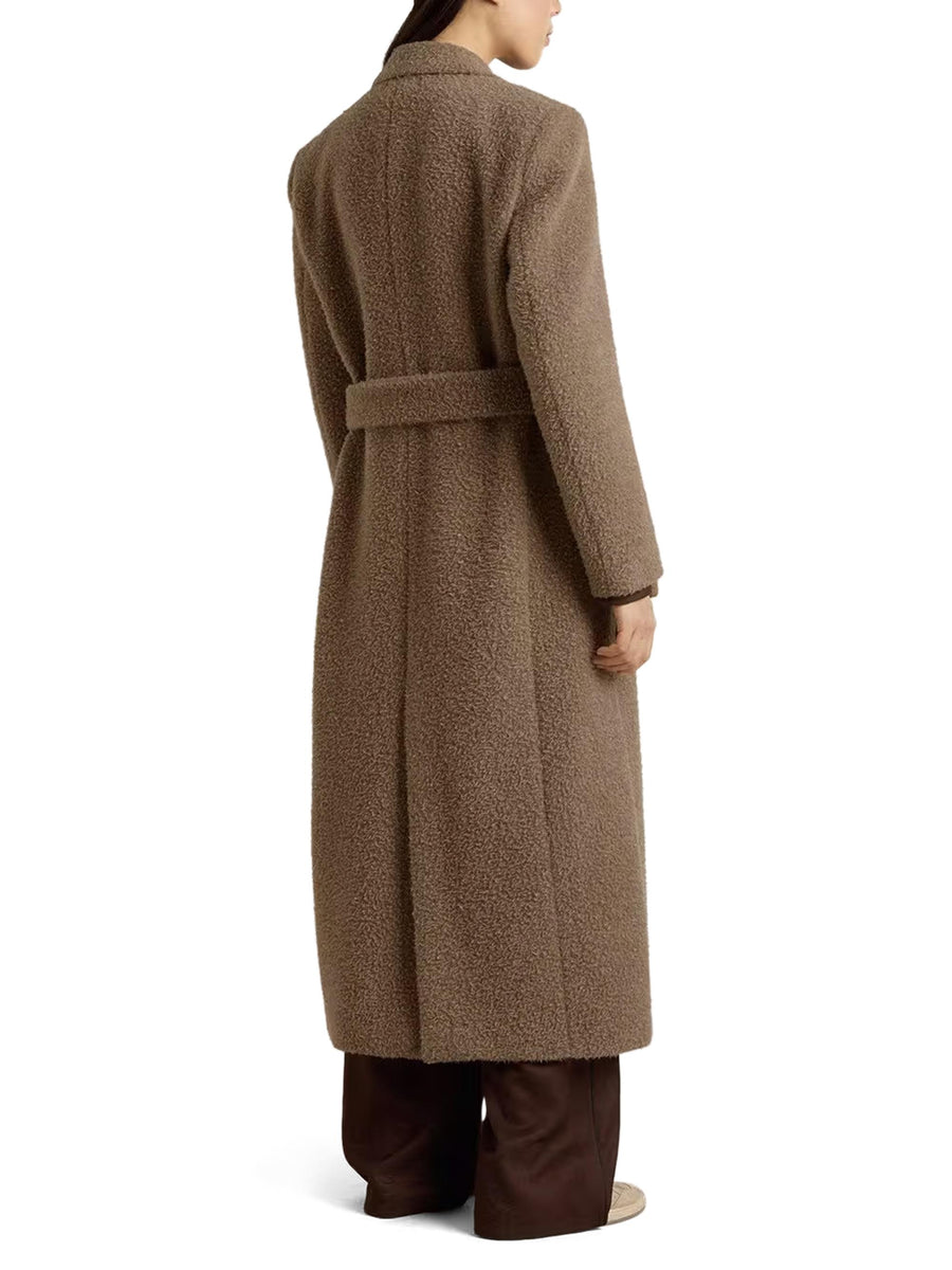 JOURNEY W'S DOUBLE BREASTED COAT WITH DETACHABLE BELT CASENTINO WOOL GWP02319 P00209160407 GOLDEN GOOSE 