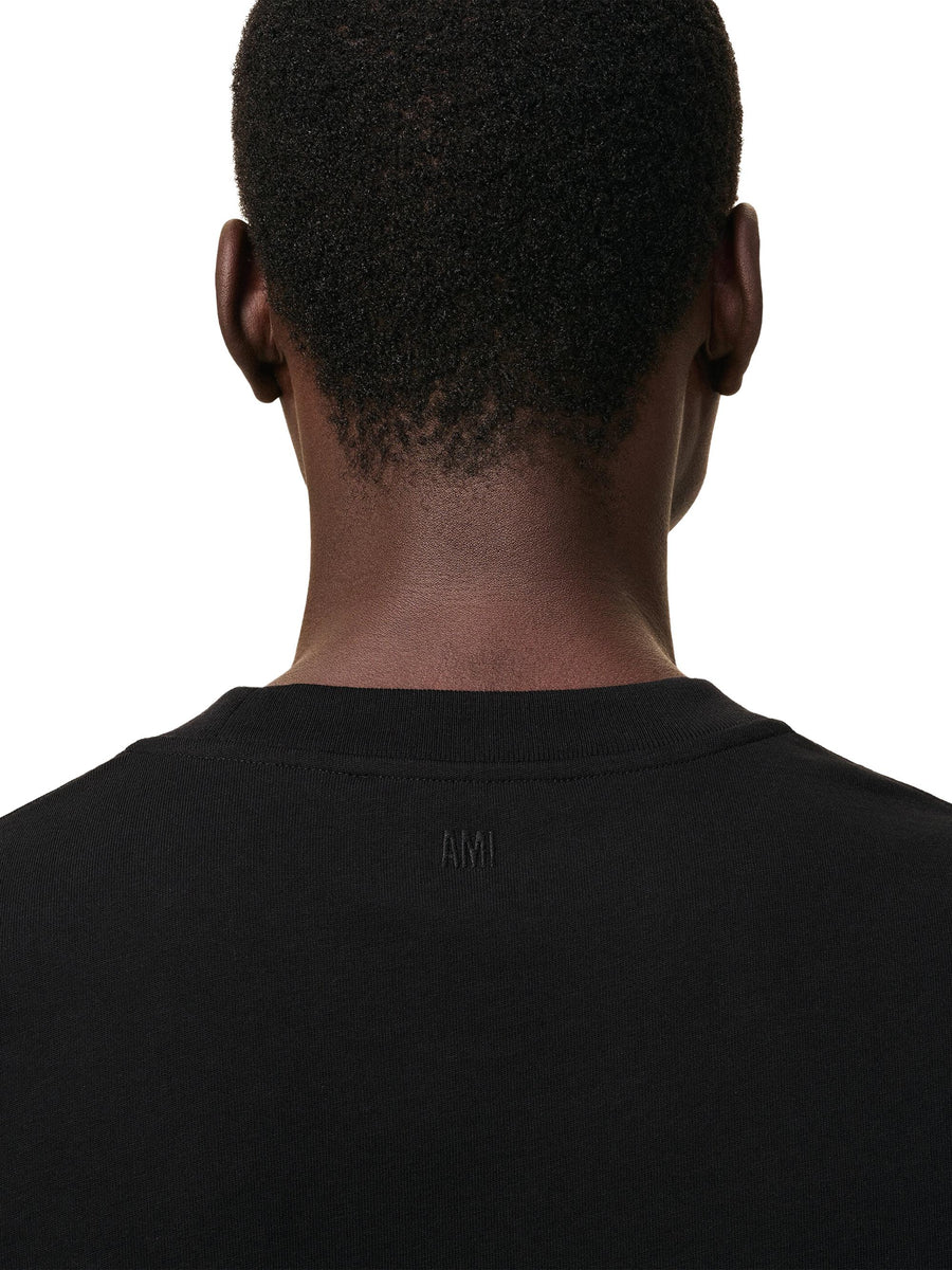 -TEESHIRT PATCH H25UTS352 726001H25 AMI PARIS 