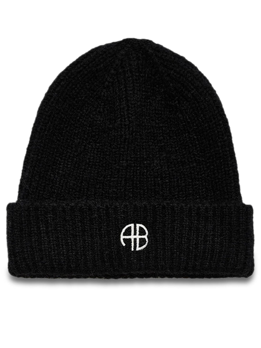 ELIA BEANIE A1210511 BLK1 ANINE BING 