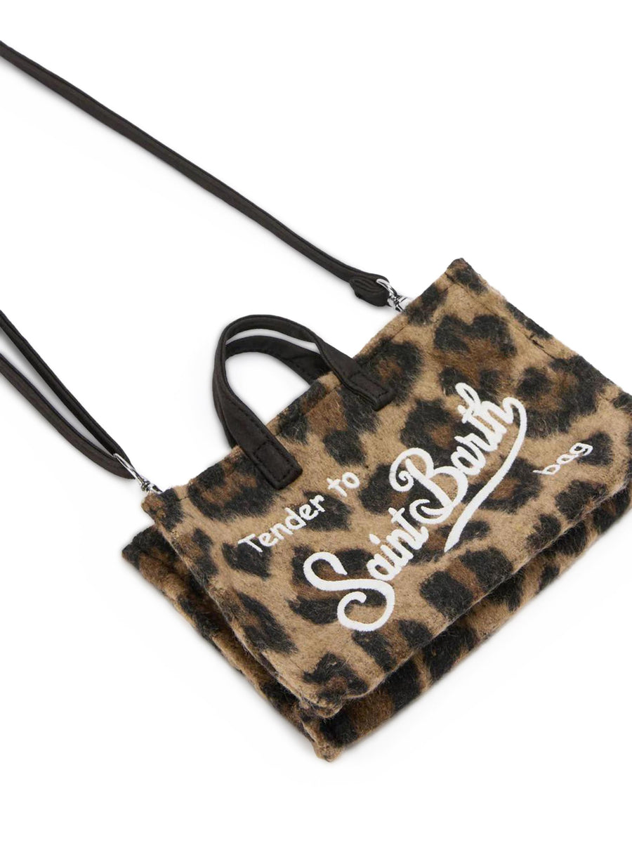 PHONE BAG FELT LEO 18 EMB PHONE006 TEX000101351I MC2 SAINT BARTH 