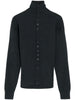 BUTTONED FITTED CARDIGAN TO1431 LK1045BK981 LEMAIRE 