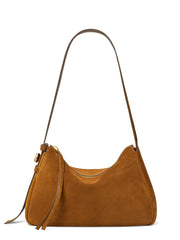 Romy Suede Shoulder Bag 177365 200 TORY BURCH 