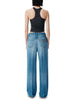 STRAIGHT PANT W FADED FOLD LINES 4DC4254848 400C ALEXANDER WANG 