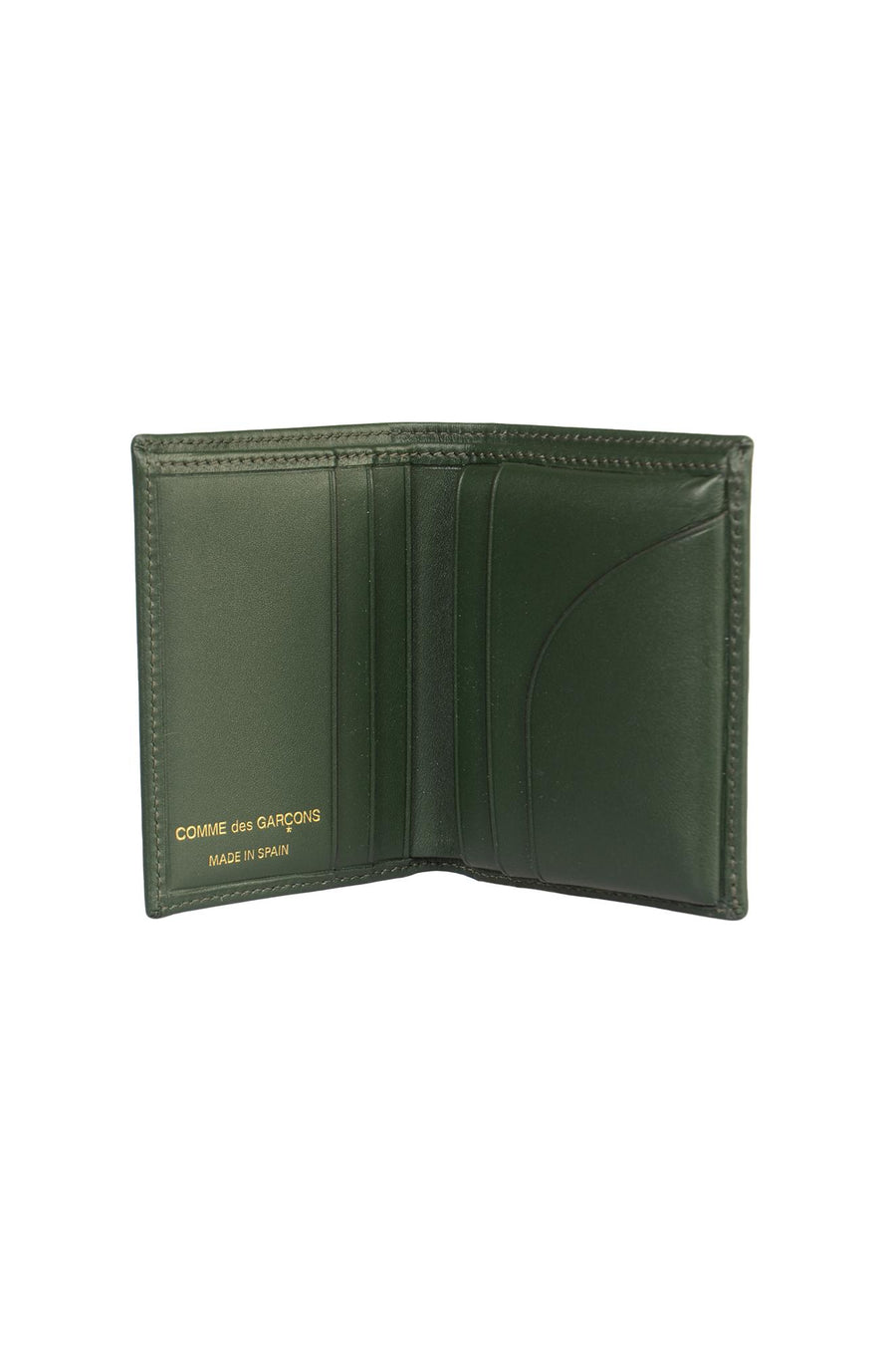 COMME DES GARCONS WALLET SA0641BOTTLE GREEN