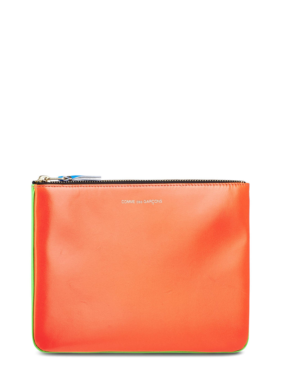  SA5100SF GREEN ORANGE COMME DES GARCONS WALLET 