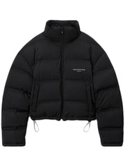 JACQUARD CHANNEL CROPPED PUFFER W REFLECTIVE LOGO 1WC4233241 001 ALEXANDER WANG 