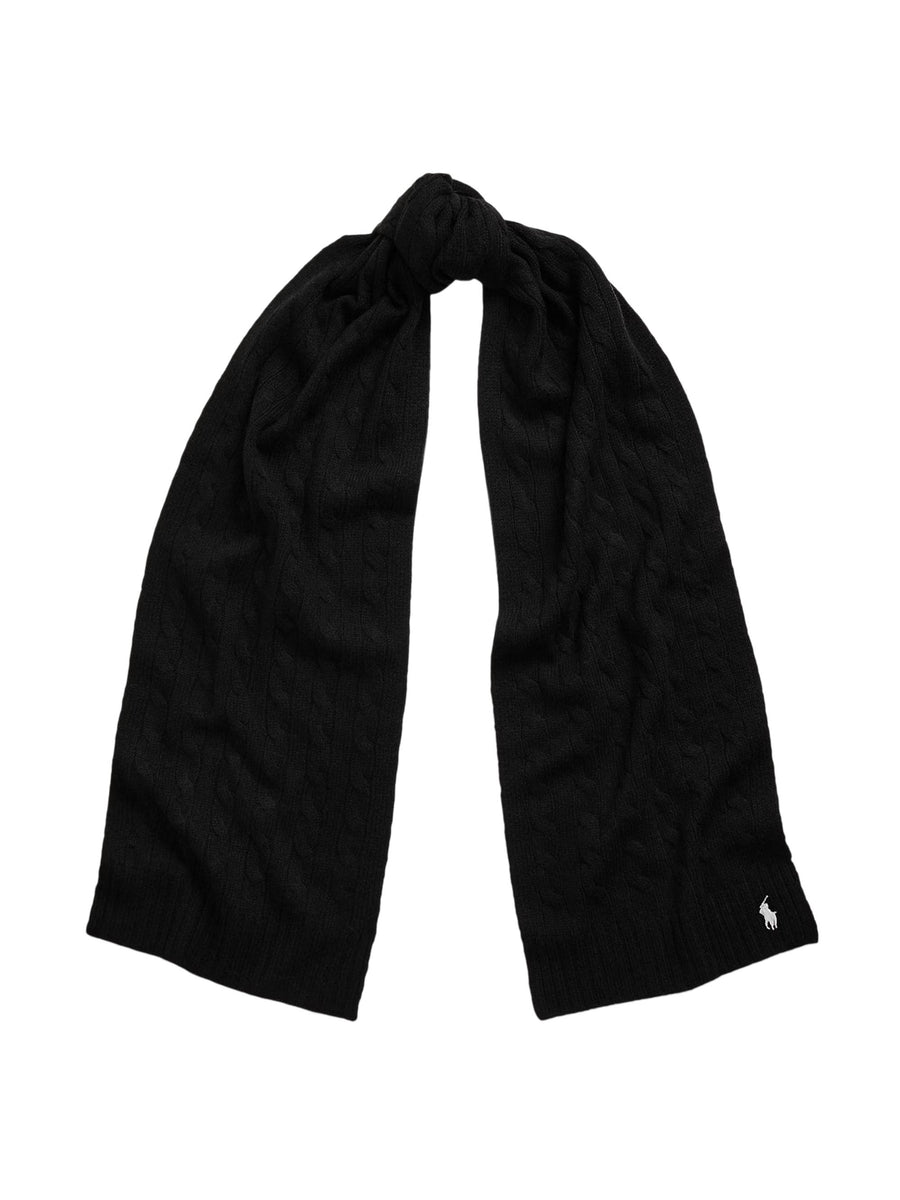 WL	CSHMR	CSF-SCARF-OBLONG 455956296 001 POLO RALPH LAUREN 
