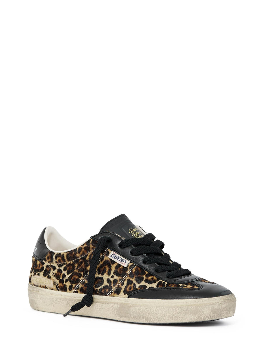 SOUL STAR LEOPRAD HORSIY UPPER LEATHER HF TONGUE NAPPA TOE AND HEEL GWF00464 F00505181472 GOLDEN GOOSE 