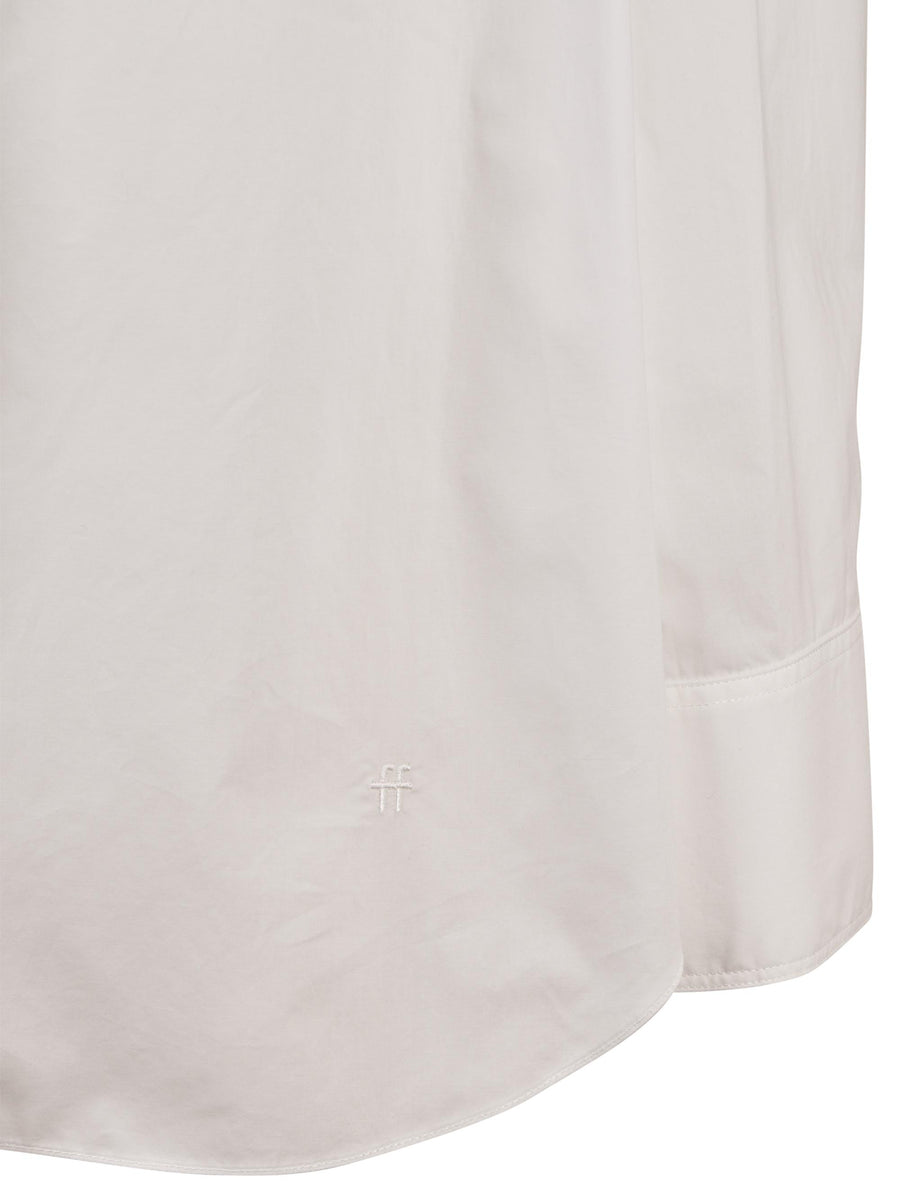 BCI COTTON POPLINE OVERSIZED MASCULINE SHIRT 14115 F48A0002 FORTE FORTE 