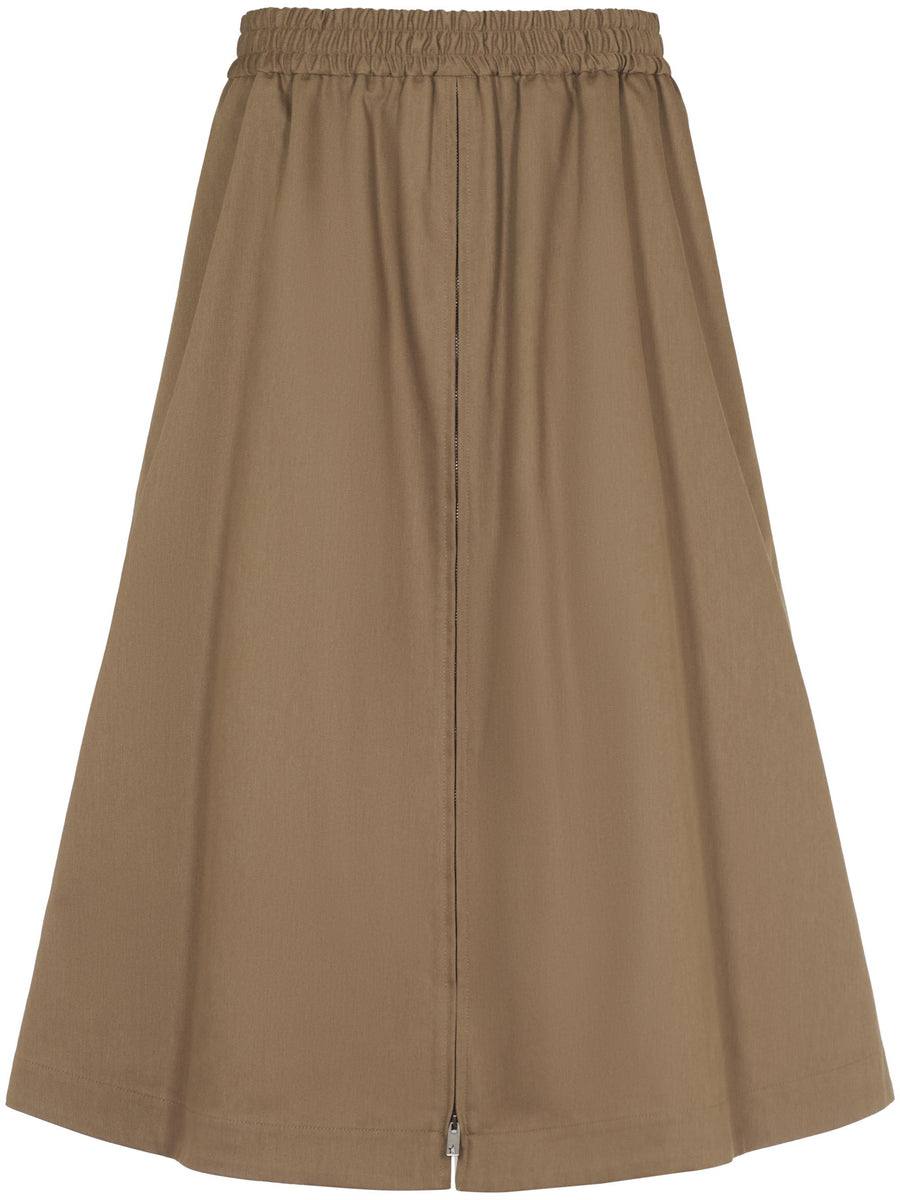JOURNEY W'S CIRCLE SKIRT MORENA BLEND COTTON GABARDINE GWP01953 P00155815369 GOLDEN GOOSE 