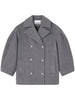PEACOAT WOOL MIDI COAT W0930 205 GANNI 