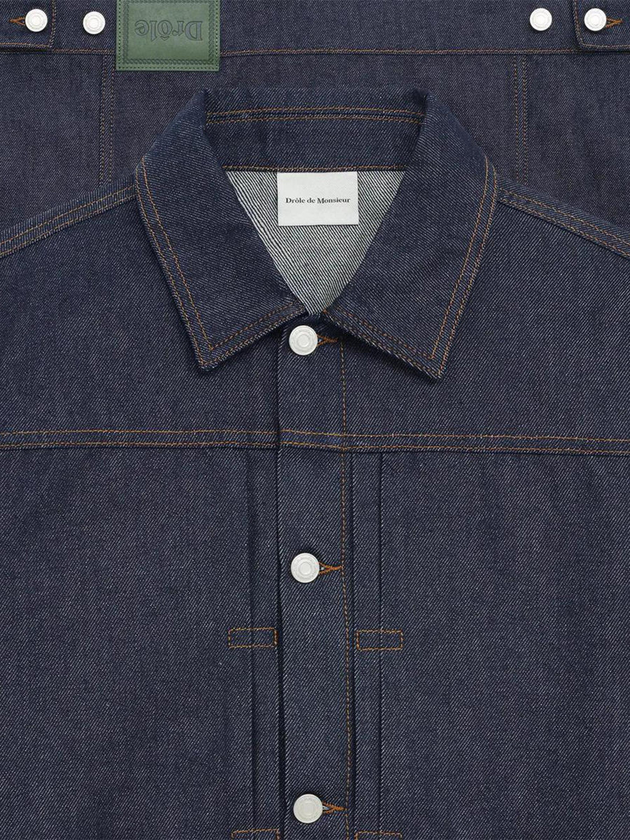 LA VESTE DENIM HJT172 CO211BRT DROLE DE MONSIEUR 