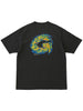 HURRICANE TEE G5FUT082 VINTAGE BLACK GRAMICCI 