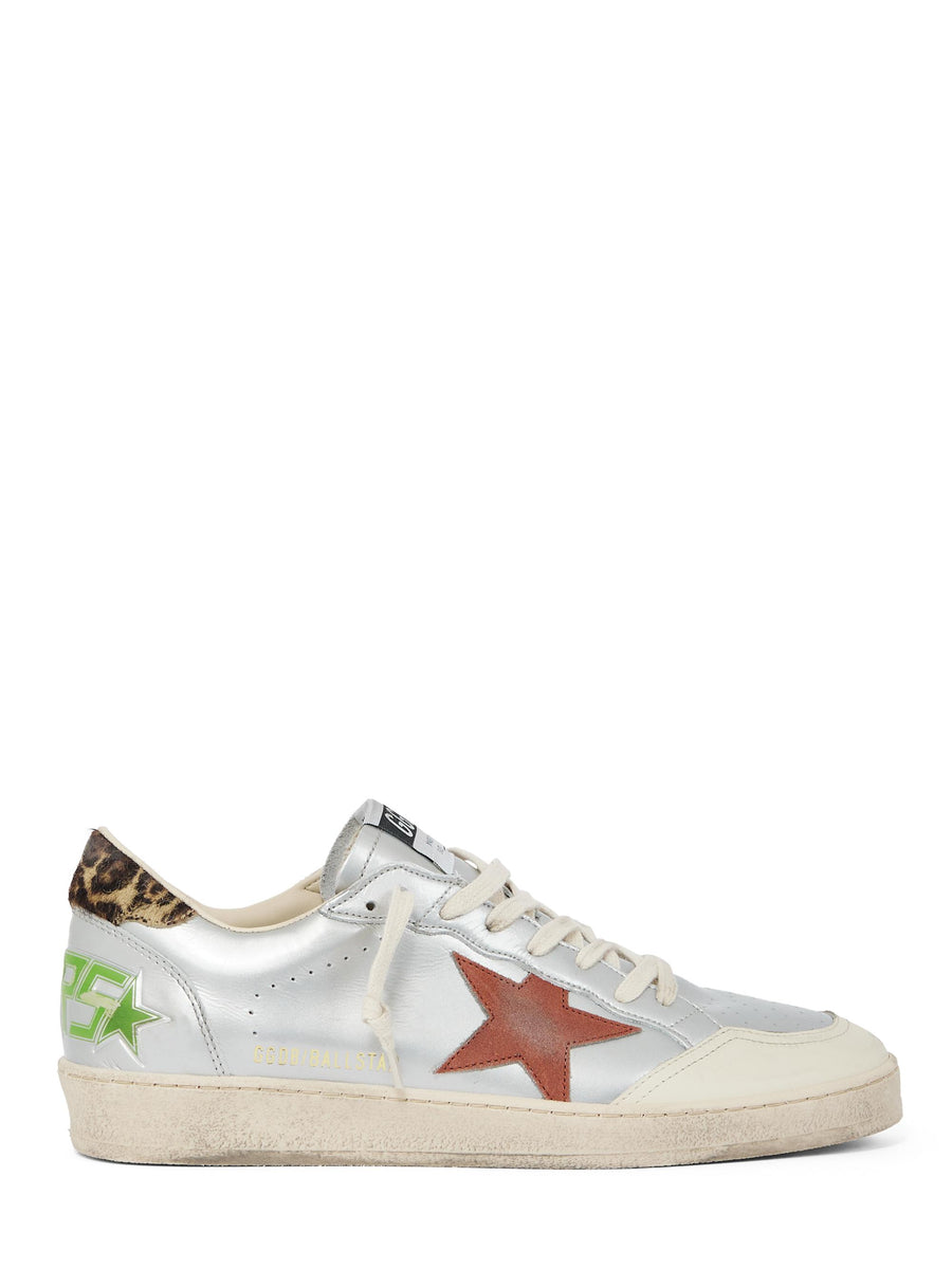 BALLSTAR SUEDE LEATHER UPPER TOE AND SPUR SUEDE STAR HORSY HEEL GMF00117 F00749270332 GOLDEN GOOSE 