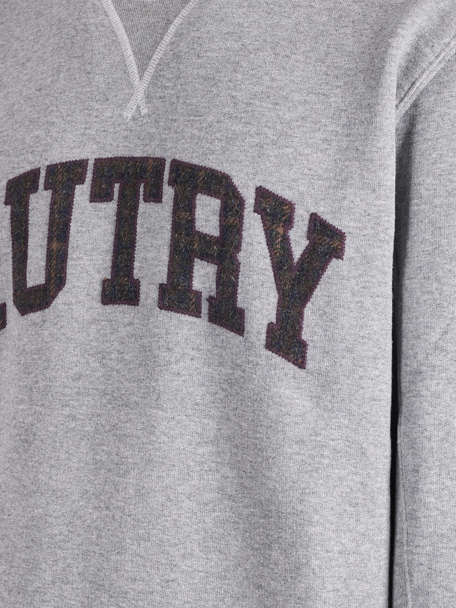 SWEATSHIRT MAIN MAN - HEAVY JERS MEL/BORD SWPMU4HQ  AUTRY 
