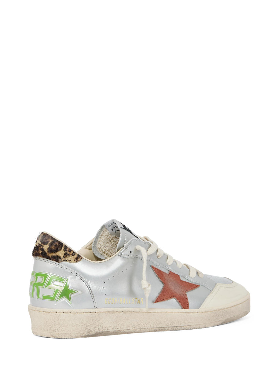 BALLSTAR SUEDE LEATHER UPPER TOE AND SPUR SUEDE STAR HORSY HEEL GMF00117 F00749270332 GOLDEN GOOSE 