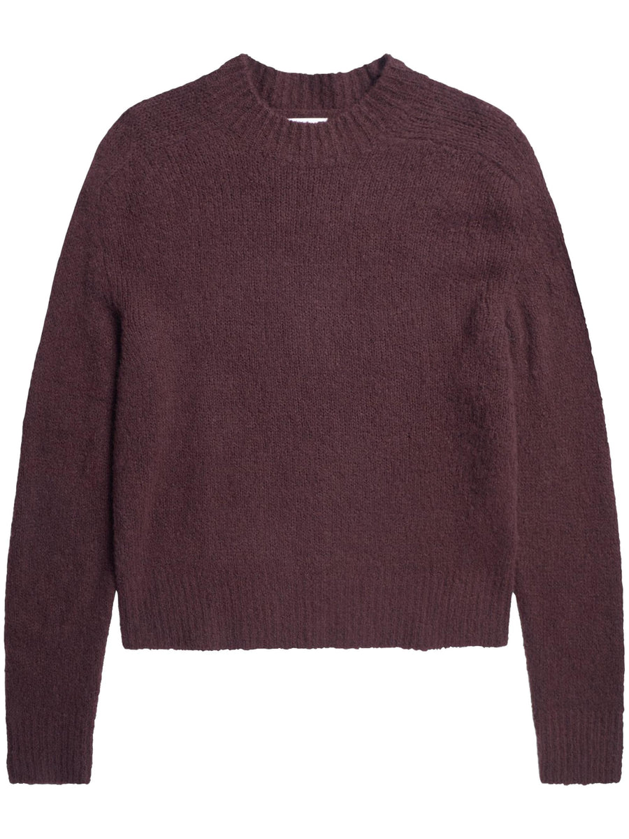 rasmus MOCK NECK  RELAXED BRUSHED SWEATER N450643 9025 NORSE PROJECTS 