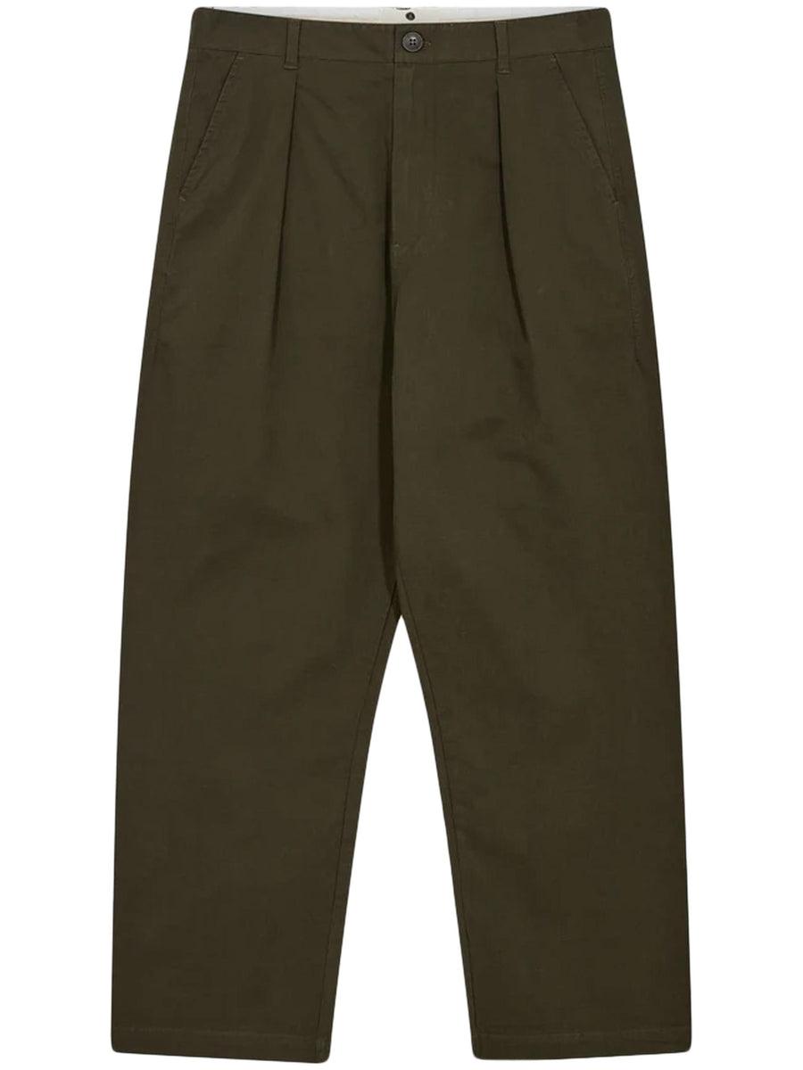 AKJAKOB COTTON PLEAT PANTS 901875 4084 ANERKJENDT 