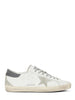 SUPER STAR LEATHER UPPER AND HEEL SUEDE STAR AND SPUR GMF00102 F00611311915 GOLDEN GOOSE 