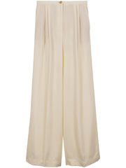 FLUID CHIC VELVET LOW WAIST PANTS 14054 F48A0215 FORTE FORTE 