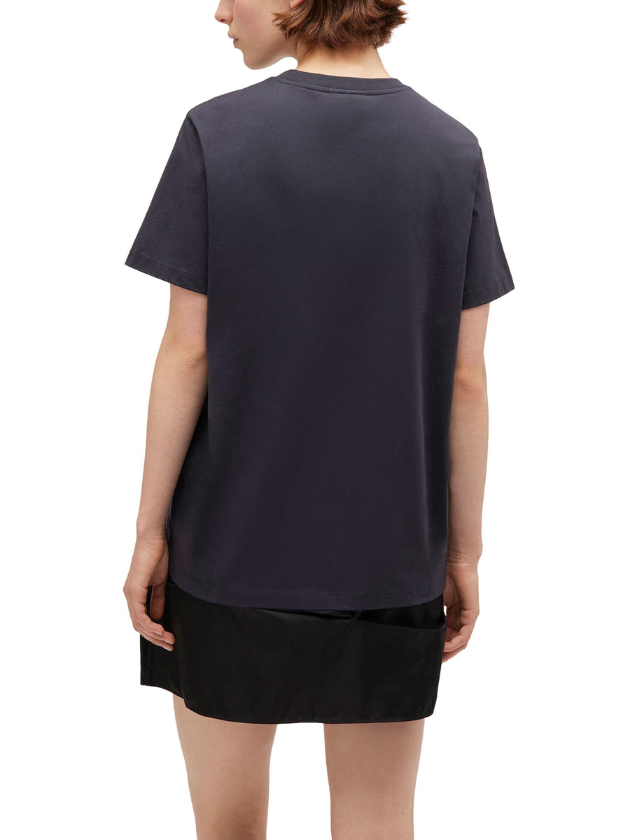 Basic Cotton Jersey Neon Kitty T-shirt T4340 252 GANNI 