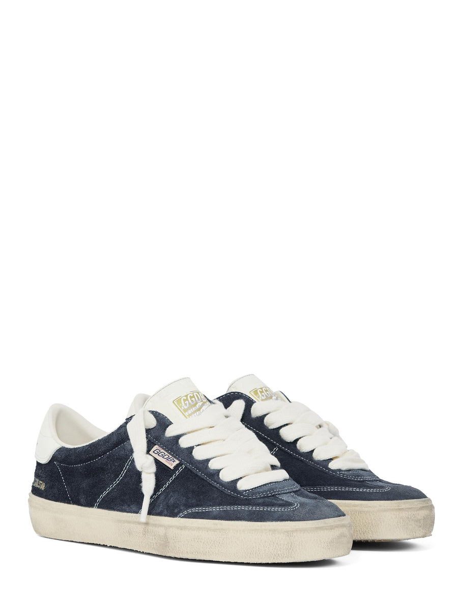 SOUL STAR SUEDE UPPER  LEATHER TONGUE AND  HEEL GMF00464 F00759950857 GOLDEN GOOSE 