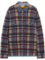 PLAID WORK SHIRT U20210JM HRBCO GUEST IN RESIDENCE 