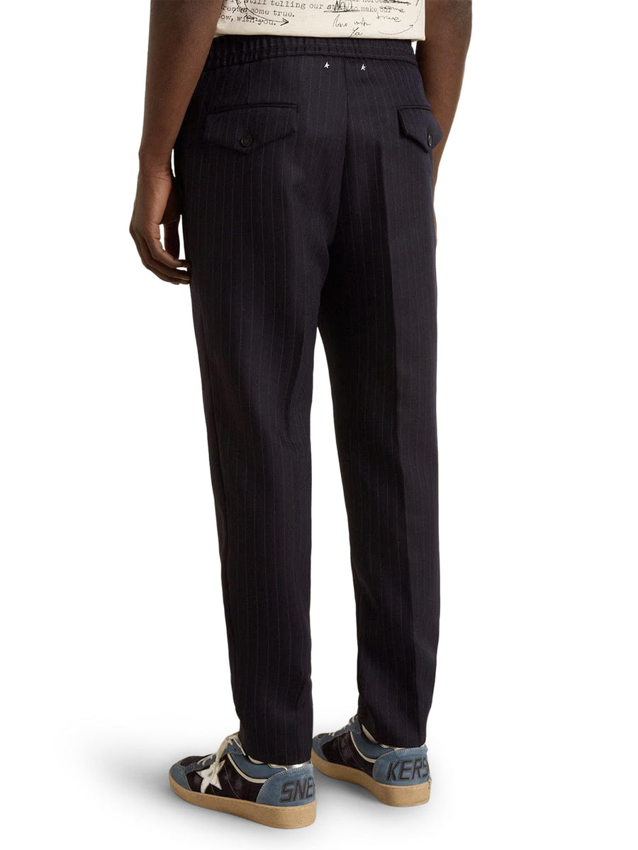 JOURNEY M'S PANT LUKE PINSTRIPE VW GMP00581 P00209850629 GOLDEN GOOSE 