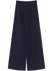 COVER COTTON VISCOSE HIGH WAIST PANTS 14034 F48A5012 FORTE FORTE 
