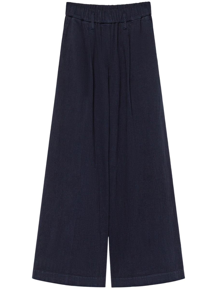 COVER COTTON VISCOSE HIGH WAIST PANTS 14034 F48A5012 FORTE FORTE 